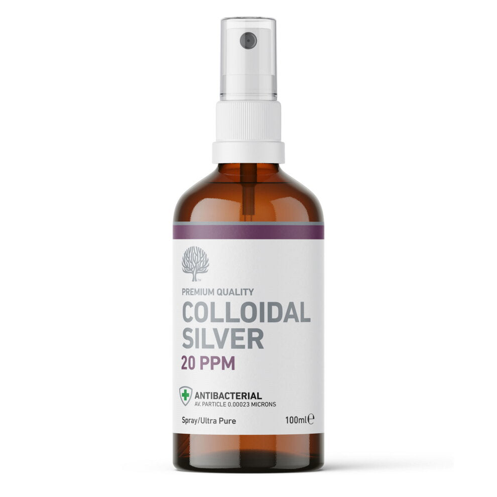Natures Greatest Secret 20ppm Enhanced Colloidal Silver Spray 100ml (pH 9.0)