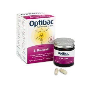 Optibac Saccharomyces Boulardii Capsules