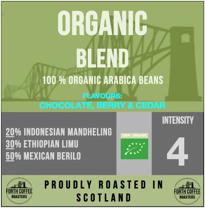 Forth Coffee Roasters - Organic Blend 250g - Whole Beans