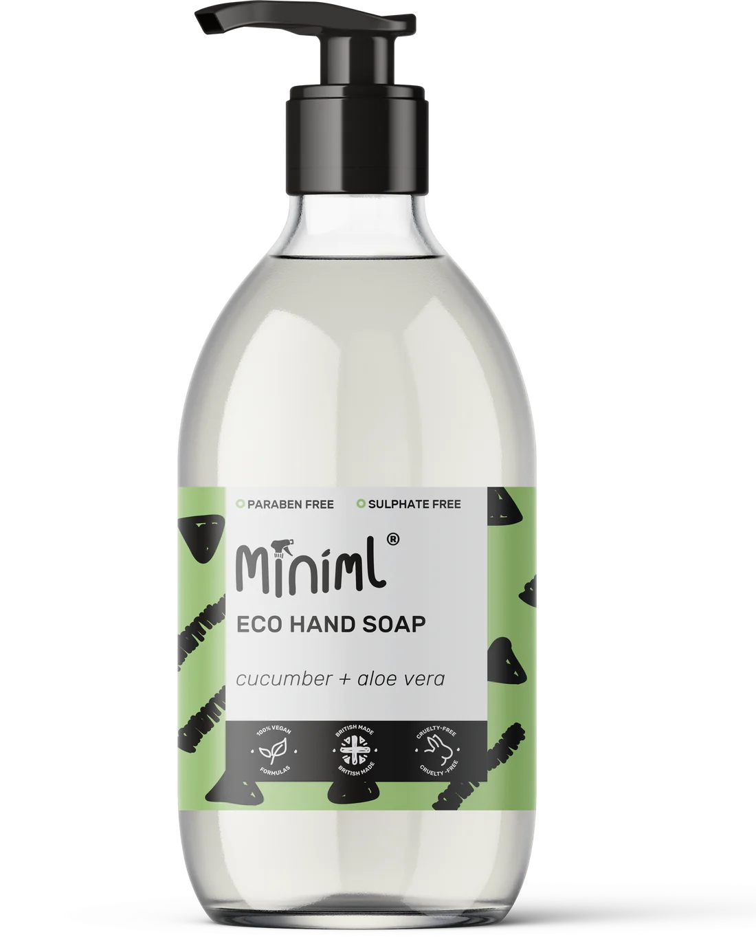 Miniml Hand Soap – Aloe Vera & Cucumber - 500ML Pump