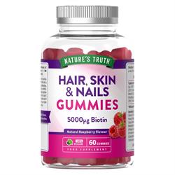 Nature's Truth Hair Skin & Nails Gummies  60gummies