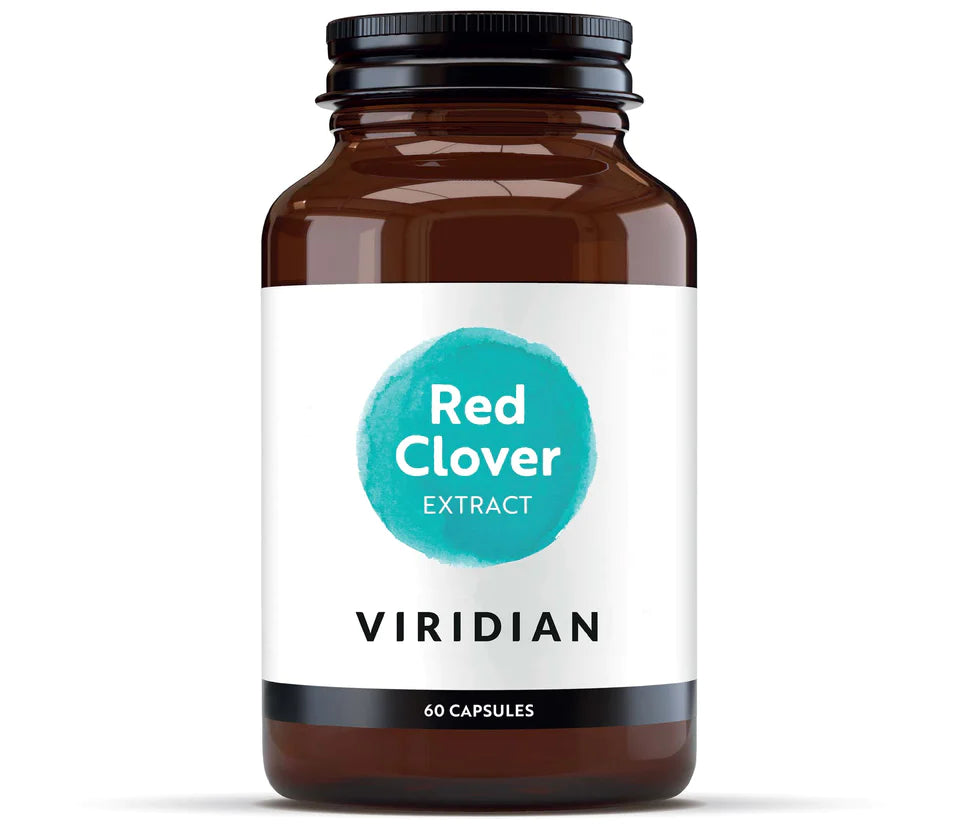 Viridian Organic Red Clover 450mg 60 Capsules
