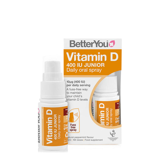 BetterYou DLux Junior Vitamin D 400IU Oral Spray 15ml