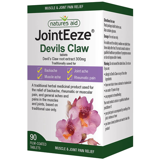 Natures Aid JointEeze Devil's Claw 90 Tablets