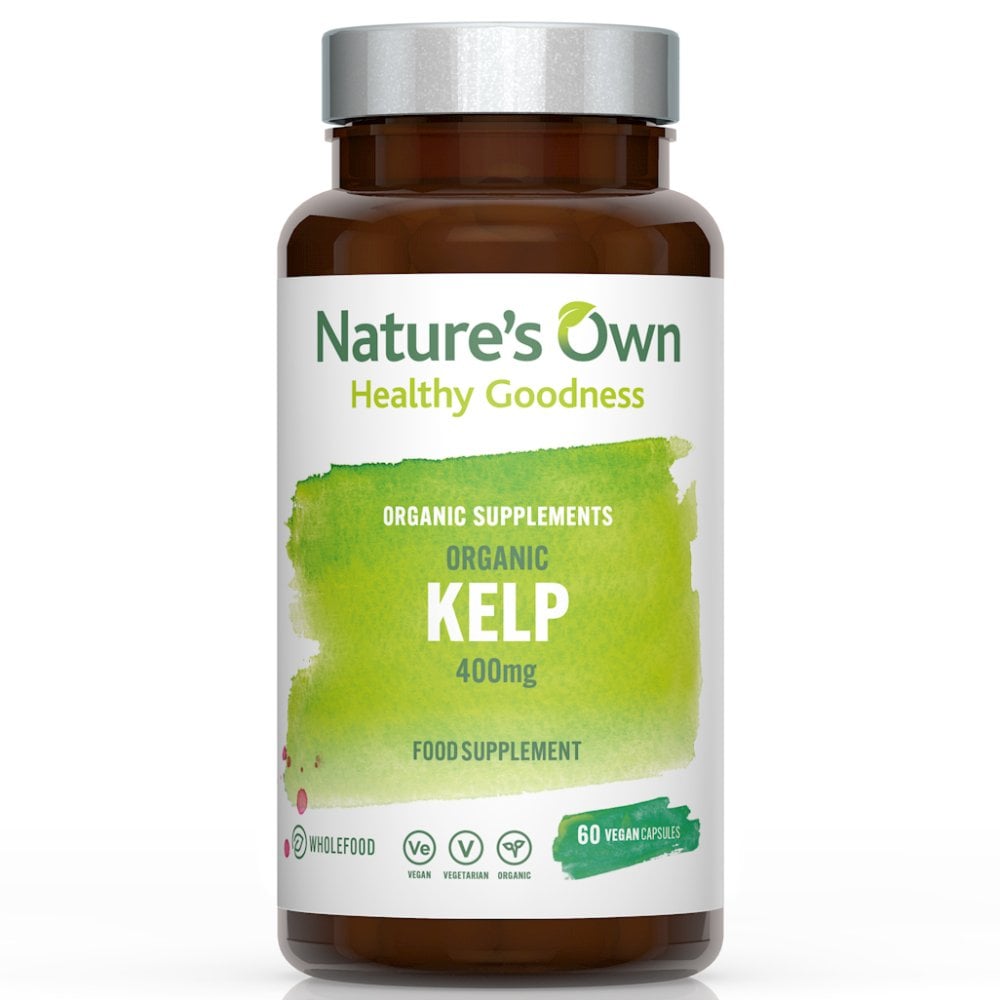 Natures Own Organic Kelp 400mg 60 capsule