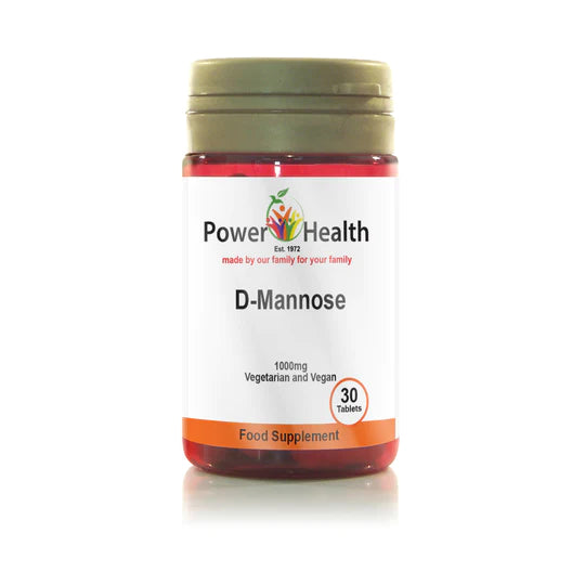 Power Health D Mannose 1000mg 30 Tablets