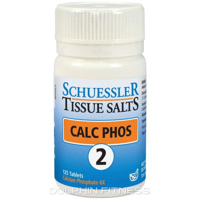 Schuessler Calc Phos Tissue Salts no 2 125 tabs