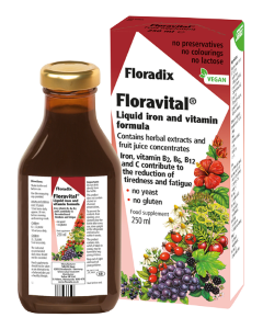 Floravital Yeast & Gluten Free Liquid Iron Formula