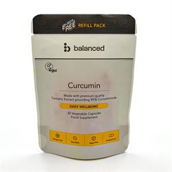 Balanced Curcumin Refill Pouch 30 Capsule