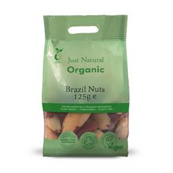 Just Natural Brazil Nuts Whole 125g