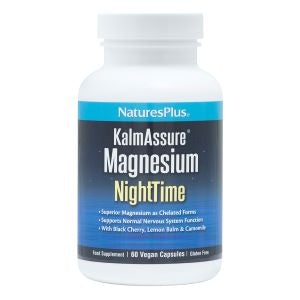 NaturesPlus KalmAssure Magnesium NightTime Capsules