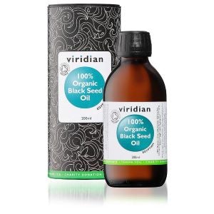 Viridian 100% Organic Black Seed Oil 200ml