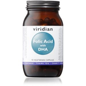 Viridian Folic Acid with DHA Capsules