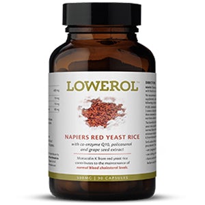 Napiers Lowerol™ Red Rice Yeast Capsules