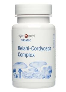 MycoNutri Organic Reishi Cordyceps Complex Capsules