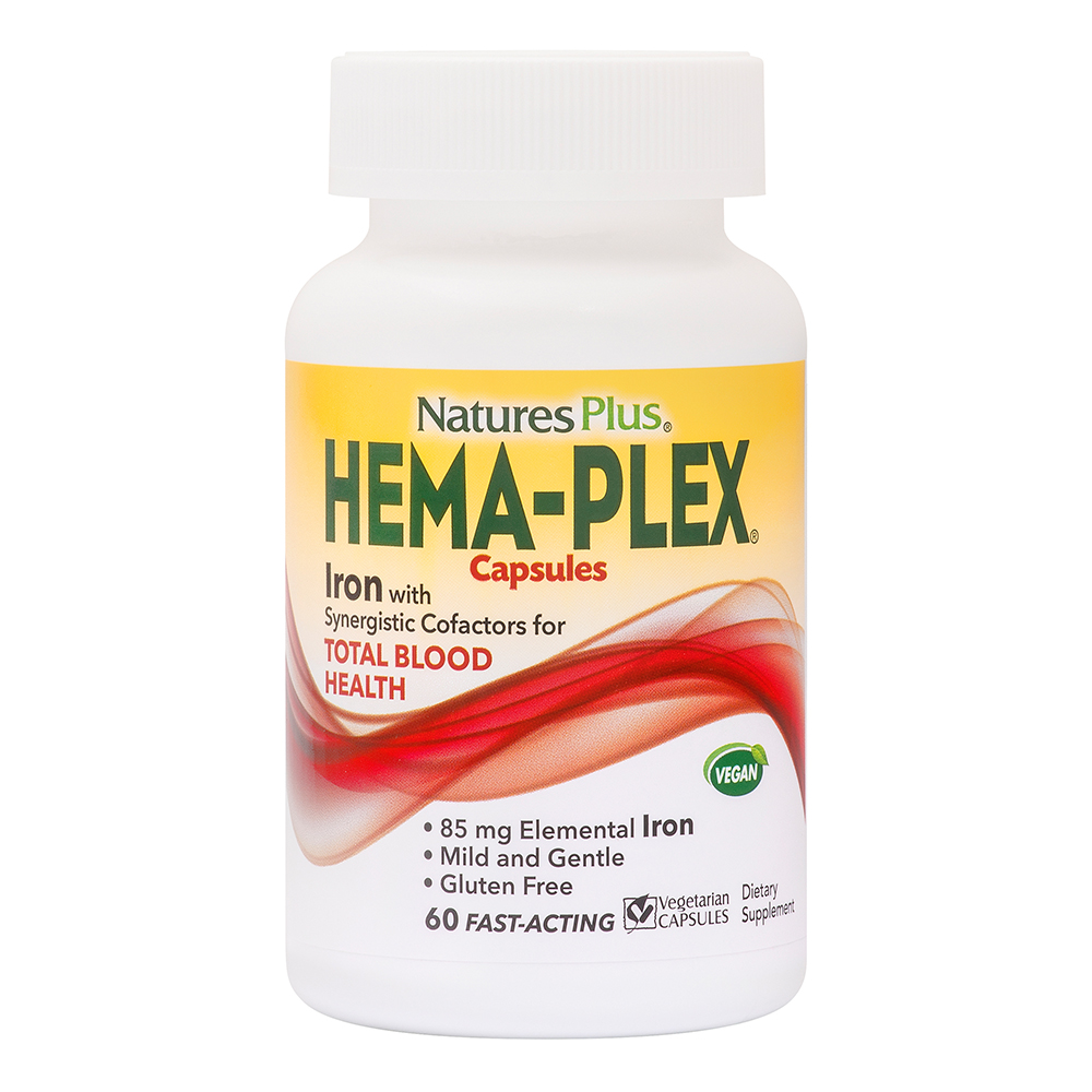 NaturesPlus Hema-Plex Capsules