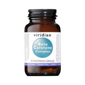 Viridian Beta Carotene Complex Capsules