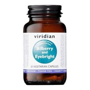 Viridian Bilberry with Eyebright Extract Capsules