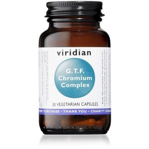 Viridian GTF Chromium Complex Capsules