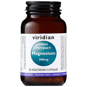 Viridian High Potency Magnesium 300mg Capsules