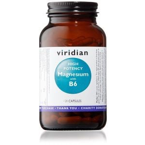 Viridian High Potency Magnesium with B6 Capsules